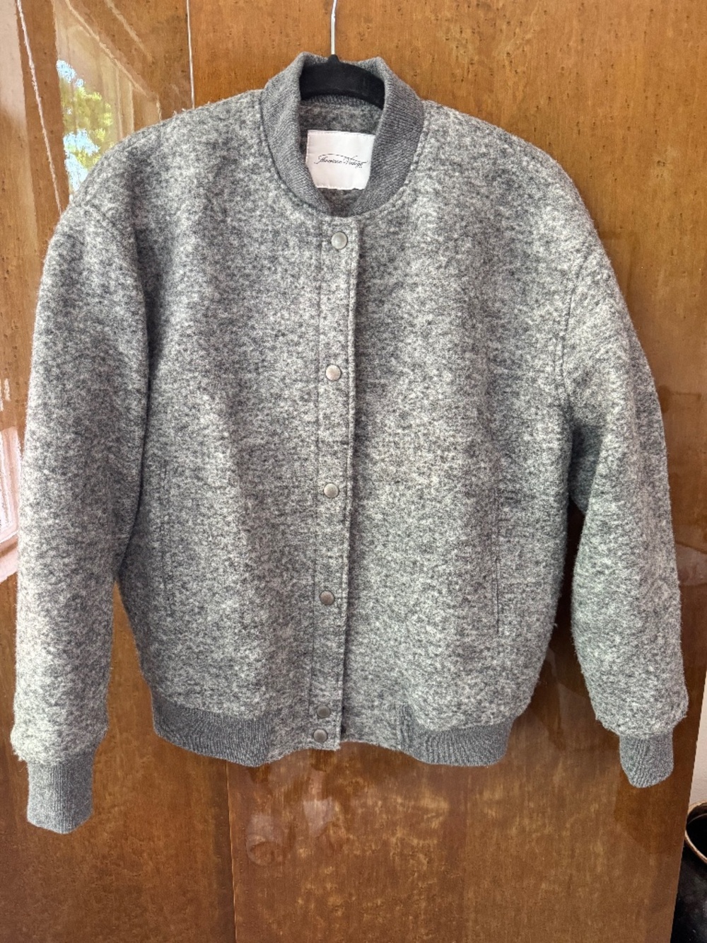 American Vintage Wool Bomber Jacket